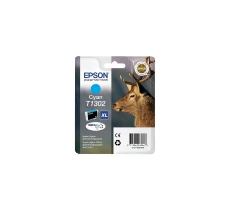 kazeta EPSON SX525WD/SX620FW/BX320FW cyan XL (765 str.) (C13T130240)