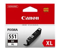 kazeta CANON CLI-551BK XL black MG 5450/6350, iP 7250, MX 925 (500 str.) (6443B001)