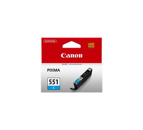 kazeta CANON CLI-551C cyan MG 5450/6350, iP 7250, MX 925 (330 str.) (6509B001)