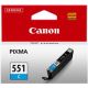 kazeta CANON CLI-551C cyan MG 5450/6350, iP 7250, MX 925 (330 str.) (6509B001)