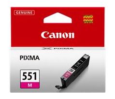 kazeta CANON CLI-551M magenta MG 5450/6350, iP 7250, MX 925 (330 str.) (6510B001)