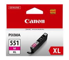 kazeta CANON CLI-551M XL magenta MG 5450/6350, iP 7250, MX 925 (500 str.) (6445B001)