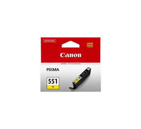 kazeta CANON CLI-551Y yellow MG 5450/6350, iP 7250, MX 925 (330 str.) (6511B001)
