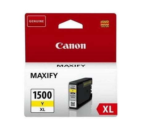 kazeta CANON PGI-1500Y XL yellow MAXIFY MB2050/MB2350 (935 str.) (9195B001)