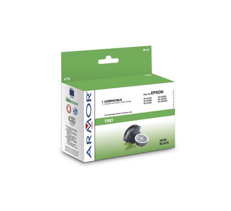 alt. kazeta wecare ARMOR pre EPSON WP4000,WP4500 Black XL T7021 46ml (2400 str.) (K20433W4)