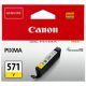 kazeta CANON CLI-571Y yellow MG 5750/5751/6850/6851/7750/7751 (161 str.) (0388C001)
