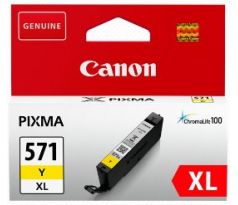 kazeta CANON CLI-571Y XL yellow MG 5750/5751/6850/6851/7750/7751 (336 str.) (0334C001)