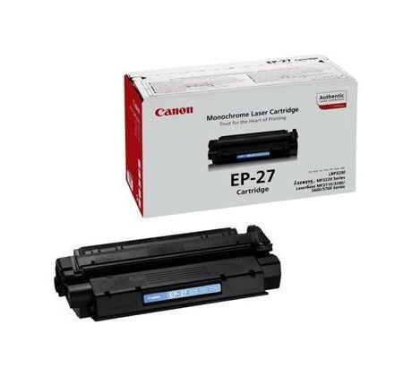 toner CANON EP-27 black LBP3200, MF3110/3220/3240/MF5630/5650 (2500 str.) (8489A002)