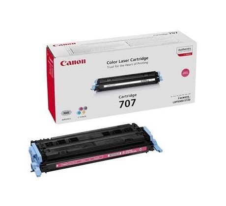 toner CANON CRG-707 magenta LBP 5000/5100 (2000 str.) (9422A004)