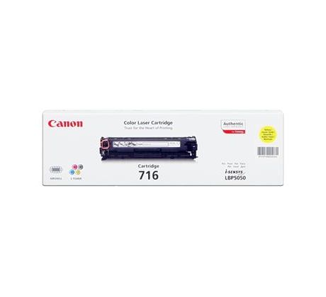 toner CANON CRG-716 yellow LBP 5050/5050N, MF 8030CN/8050CN (1500 str.) (1977B002)