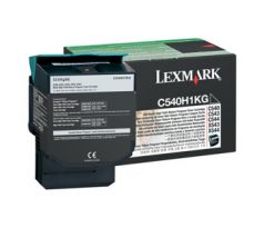 Toner Lexmark C540,C543,C544,X543,X544 Black (2500 str.) (C540H1KG)