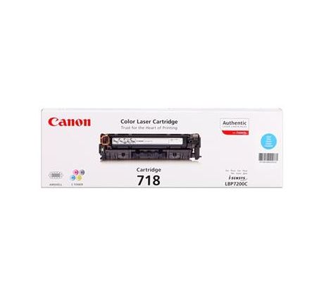 toner CANON CRG-718 cyan LBP 7200CDN, MF 8330CDN/8350CDN (2900 str.) (2661B002)