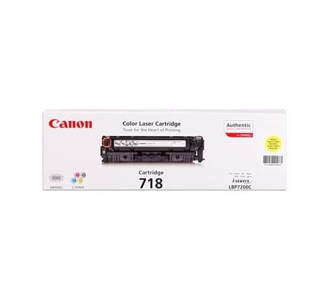 toner CANON CRG-718 yellow LBP 7200CDN, MF 8330CDN/8350CDN (2900 str.) (2659B002)