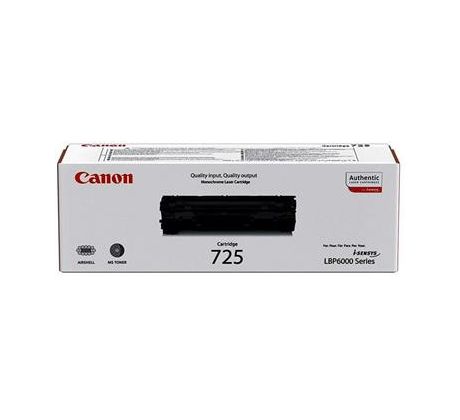 toner CANON CRG-725 black LBP 6000/6020/6030, MF 3010 (1600 str.) (3484B002)