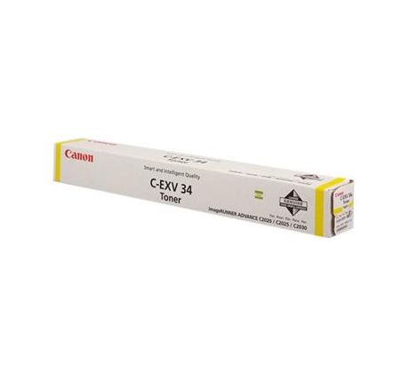 toner CANON C-EXV34 yellow iRAC2020L/iRAC2020i/iRAC2030L/iRAC2030i (19000 str.) (3785B002)