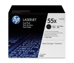 TONER HP CE255XD Dual pack pre LJ P3015 dvojbalenie (2x 12500 str.) (CE255XD)