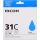 toner RICOH Typ GC 31 LC Cyan GXe2600/GXe3000N/GXe3300N/GXe3350N/GXe5550 (405689)