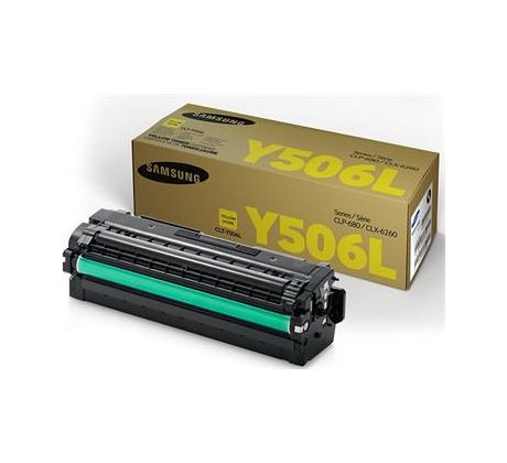 toner SAMSUNG CLT-Y506L CLP 680, CLX 6260 yellow (3500 str.) (CLT-Y506L/ELS (SU515A))