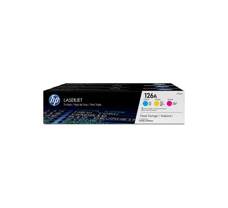 TONER HP CF341A Troj-Pack HP126 CE311A CE312A CE313A (3x 1000 str.) (CF341A)