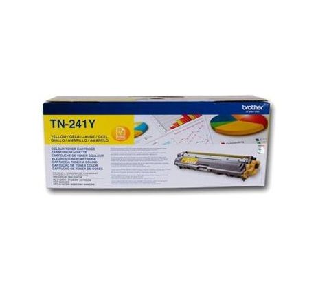 toner BROTHER TN-241Yellow HL-3140CW/3150CDW/3170CDW, DCP-9020CDW, MFC-9140CDN (1400 str.) (TN241Y)