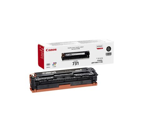 toner CANON CRG-731 black LBP 7100Cn/7110Cw, MF 8230Cn/8280Cw (1400 str.) (6272B002)