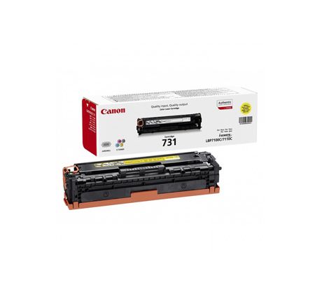 toner CANON CRG-731 yellow LBP 7100Cn/7110Cw, MF 8230Cn/8280Cw (1500 str.) (6269B002)