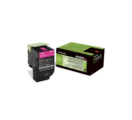 Toner Lexmark CX310/CX410/CX510 802SM MAGENTA (2000 str.) (80C2SM)