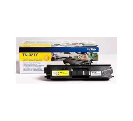 toner BROTHER TN-321 Yellow HL-L8250CDN/L8350CDW, DCP-L8400CDN/L8450CDW, MFC-L8650CDW/L8850CDW (1500 str.) (TN321Y)