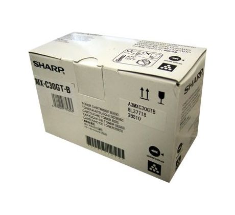 toner SHARP MX-C30GTB Black MX-C250/C300/C301/C303/C304 (6000 str.) (MXC30GTB)