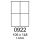 etikety RAYFILM 105x148 univerzálne biele R01000922C (20 list./A4) (R0100.0922C)