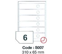 etikety RAYFILM 310x65 ŠANON univerzálne biele SRA3 R0100S007A (100 list./SRA3) (R0100.S007A)