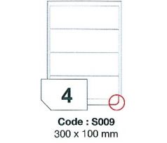 etikety RAYFILM 300x100 univerzálne biele SRA3 R0100S009A (100 list./SRA3) (R0100.S009A)