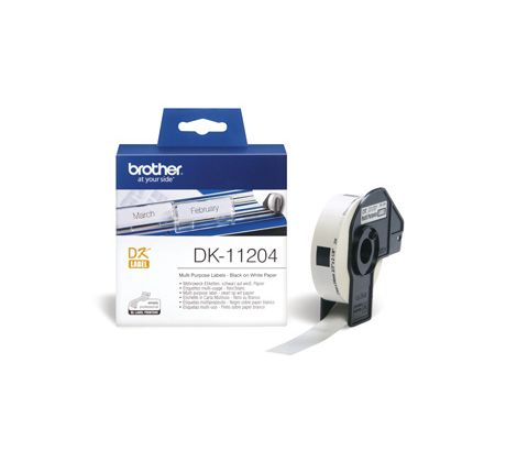 BROTHER DK11204 Multi Purpose Labels (400 ks) (DK11204)