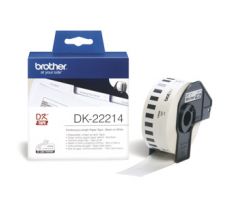 rolka BROTHER DK22214 Continuous Paper Tape (Biela 12mm) (DK22214)