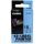 páska CASIO XR-18BU1 Black On Blue Tape EZ Label Printer (18mm) (XR-18BU1)