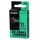 páska CASIO XR-18GN1 Black On Green Tape EZ Label Printer (18mm) (XR-18GN1)