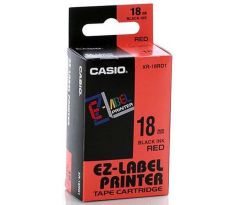 páska CASIO XR-18RD1 Black On Red Tape EZ Label Printer (18mm) (XR-18RD1)