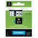 páska DYMO 45013 D1 Black On White Tape (12mm) (S0720530)
