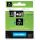 páska DYMO 45021 D1 White On Black Tape (12mm) (S0720610)