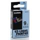 páska CASIO XR-9X1 Black On Clear Tape EZ Label Printer (9mm) (XR-9X1)
