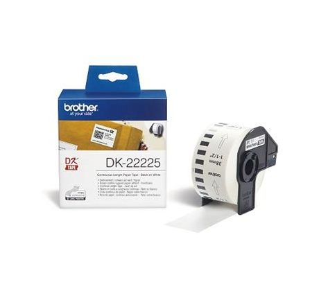 rolka BROTHER DK22225 Continuous Paper Tape (Biela 38mm) (DK22225)