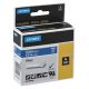 páska DYMO 1805243 PROFI D1 RHINO White On Blue Vinyl Tape (12mm) (1805243)