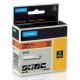 páska DYMO 18436 PROFI D1 RHINO Black On Orange Vinyl Tape (19mm) (S0718500)