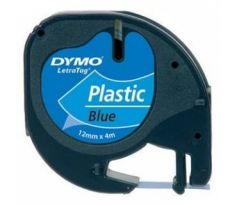 páska DYMO 59426 LetraTag Blue Plastic Tape (12mm) (S0721700/600/650)