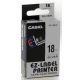 páska CASIO XR-18SR1 Black On Silver Tape EZ Label Printer (18mm) (XR-18SR1)