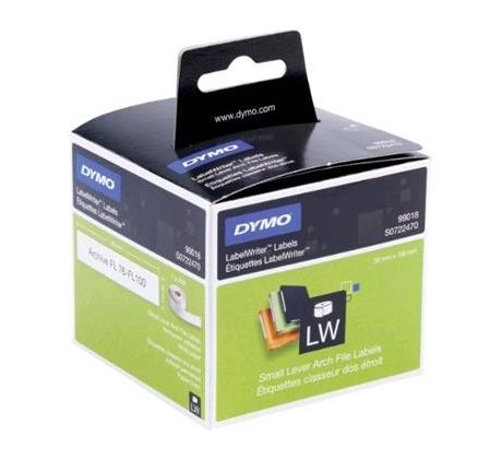 rolka DYMO 99018 Small Lever Arch File Labels 190x38mm (S0722470)