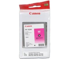 kazeta CANON PFI-102M magenta iPF 500/510/600/605/610/700/710/720, LP 17/24 (130 ml) (0897B001)