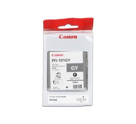 kazeta CANON PFI-101GY Grey pre iPF 5000/6000s (130 ml) (0892B001)