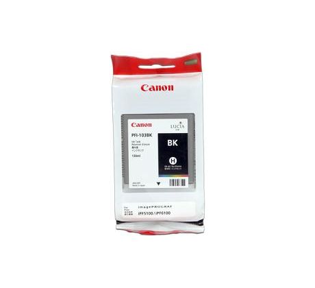 kazeta CANON PFI-103BK Black pre iPF 5100/6100 (130 ml) (2212B001)