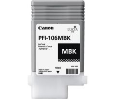 kazeta CANON PFI-106MBK Matte Black pre iPF 6300/6300s/6350/6400/6400s/6450 (130ml) (6620B001)